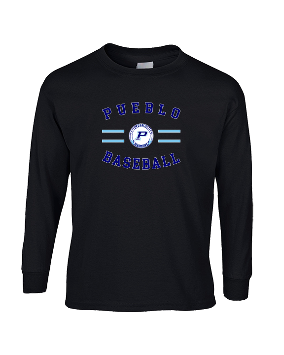 Pueblo Athletic Booster Baseball Curve - Cotton Longsleeve
