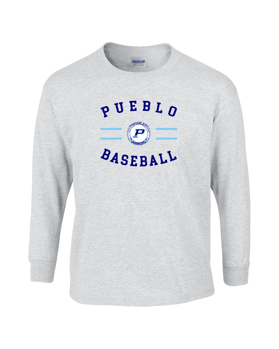 Pueblo Athletic Booster Baseball Curve - Cotton Longsleeve