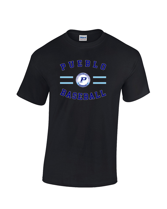 Pueblo Athletic Booster Baseball Curve - Cotton T-Shirt