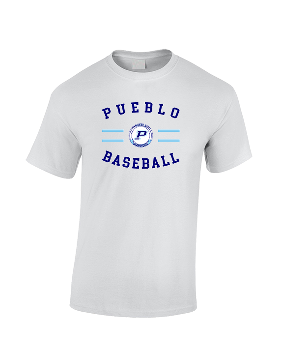 Pueblo Athletic Booster Baseball Curve - Cotton T-Shirt