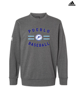 Pueblo Athletic Booster Baseball Curve - Mens Adidas Crewneck