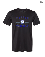 Pueblo Athletic Booster Baseball Curve - Mens Adidas Performance Shirt