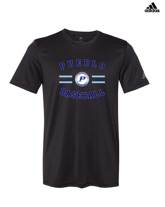 Pueblo Athletic Booster Baseball Curve - Mens Adidas Performance Shirt