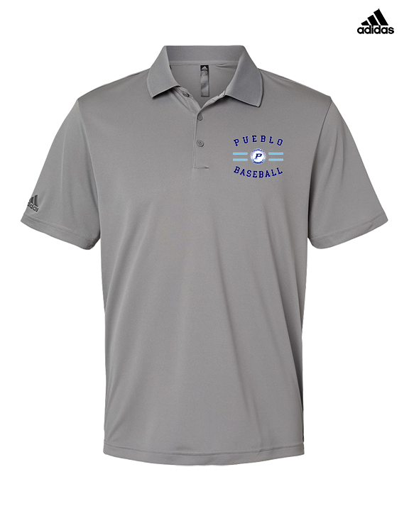 Pueblo Athletic Booster Baseball Curve - Mens Adidas Polo