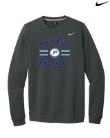 Pueblo Athletic Booster Baseball Curve - Mens Nike Crewneck