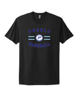 Pueblo Athletic Booster Baseball Curve - Mens Select Cotton T-Shirt