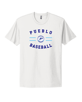 Pueblo Athletic Booster Baseball Curve - Mens Select Cotton T-Shirt