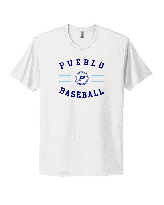 Pueblo Athletic Booster Baseball Curve - Mens Select Cotton T-Shirt