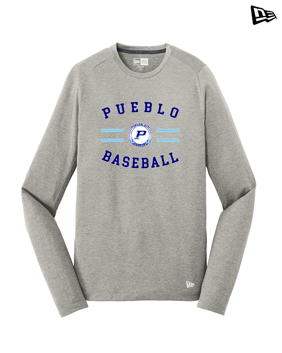 Pueblo Athletic Booster Baseball Curve - New Era Performance Long Sleeve