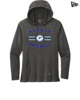 Pueblo Athletic Booster Baseball Curve - New Era Tri-Blend Hoodie