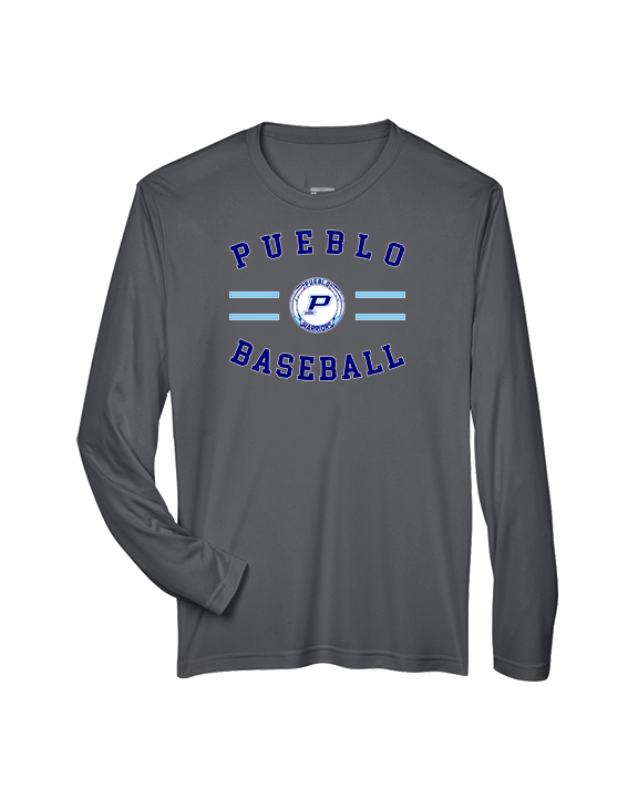 Pueblo Athletic Booster Baseball Curve - Performance Longsleeve