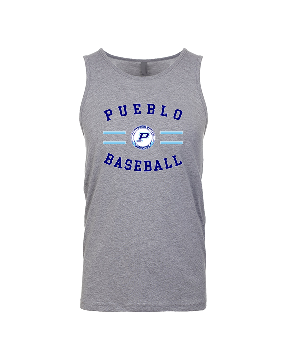 Pueblo Athletic Booster Baseball Curve - Tank Top
