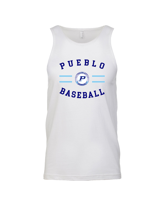 Pueblo Athletic Booster Baseball Curve - Tank Top