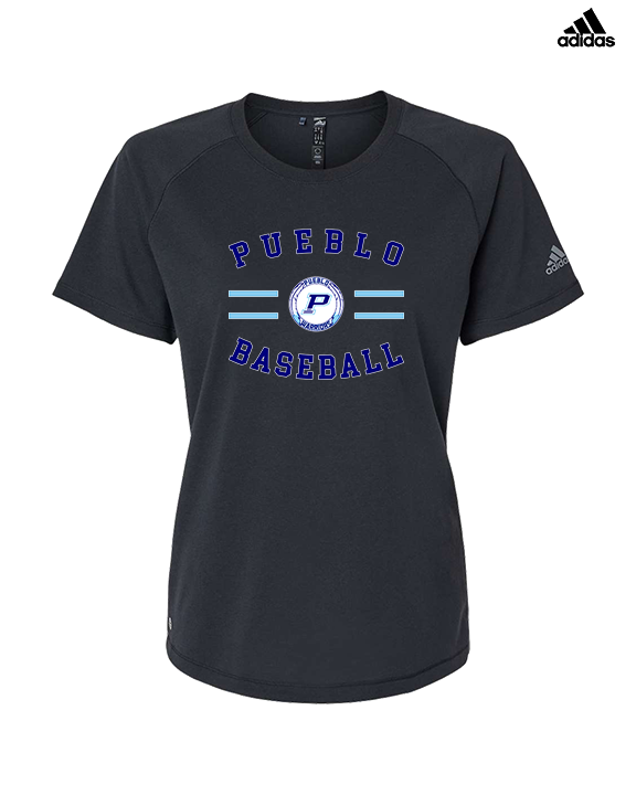 Pueblo Athletic Booster Baseball Curve - Womens Adidas Performance Shirt