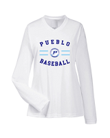 Pueblo Athletic Booster Baseball Curve - Womens Performance Longsleeve