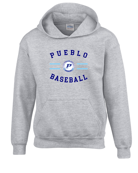 Pueblo Athletic Booster Baseball Curve - Youth Hoodie