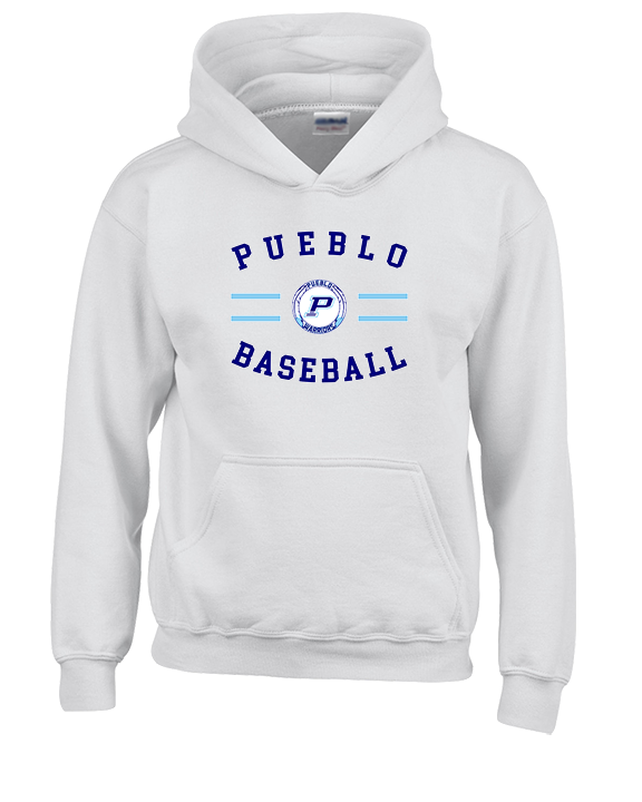 Pueblo Athletic Booster Baseball Curve - Youth Hoodie