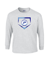 Pueblo Athletic Booster Baseball Plate - Cotton Longsleeve