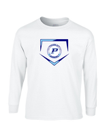 Pueblo Athletic Booster Baseball Plate - Cotton Longsleeve
