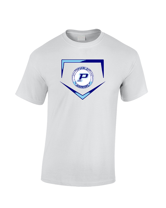 Pueblo Athletic Booster Baseball Plate - Cotton T-Shirt