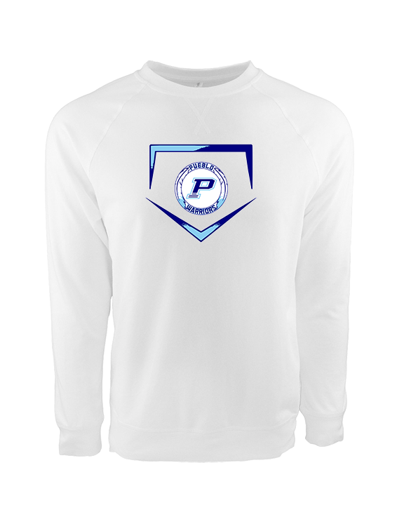 Pueblo Athletic Booster Baseball Plate - Crewneck Sweatshirt