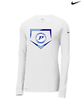 Pueblo Athletic Booster Baseball Plate - Mens Nike Longsleeve