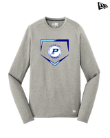 Pueblo Athletic Booster Baseball Plate - New Era Performance Long Sleeve
