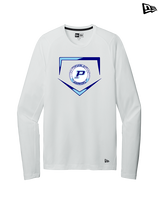 Pueblo Athletic Booster Baseball Plate - New Era Performance Long Sleeve