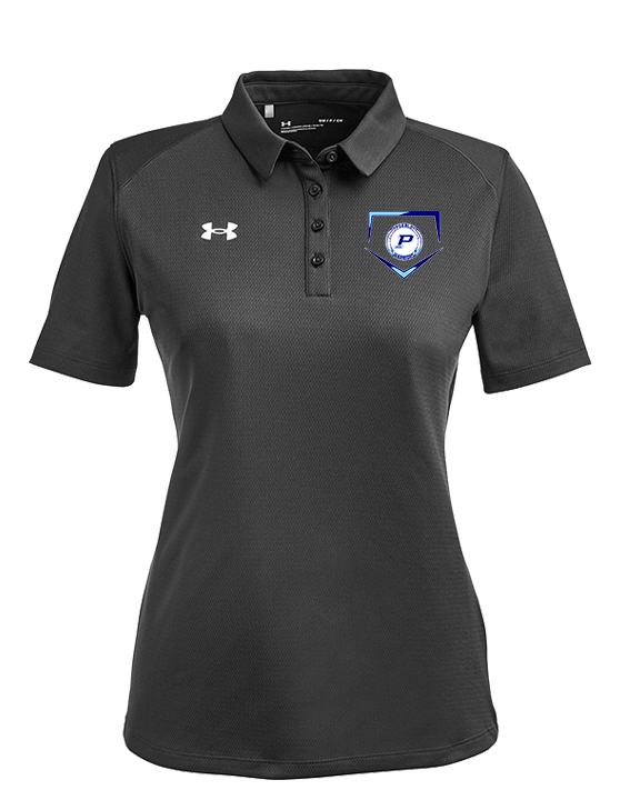 Pueblo Athletic Booster Baseball Plate - Under Armour Ladies Tech Polo