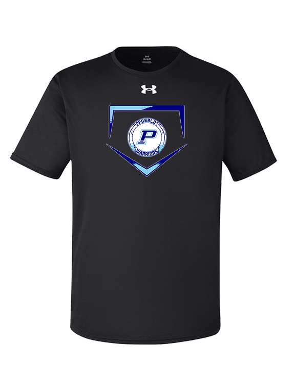 Pueblo Athletic Booster Baseball Plate - Under Armour Mens Team Tech T-Shirt