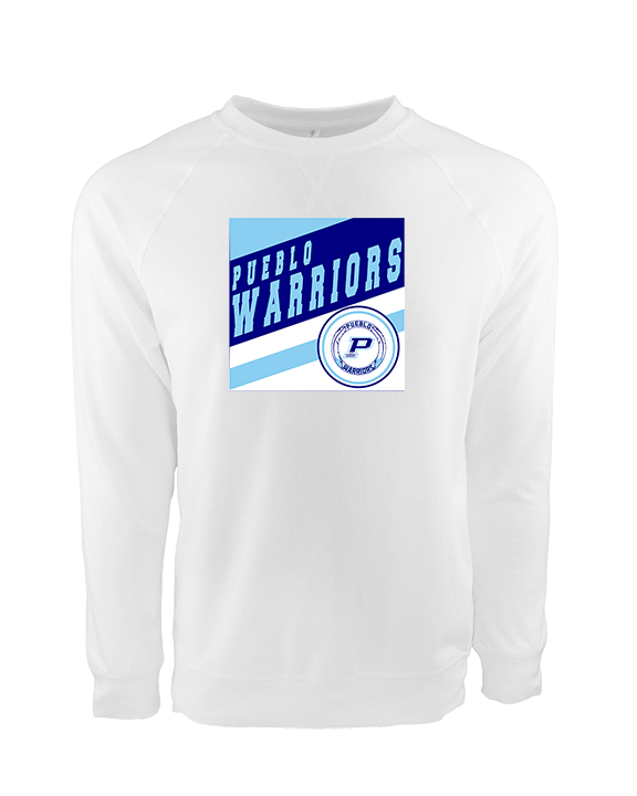 Pueblo Athletic Booster Baseball Square - Crewneck Sweatshirt