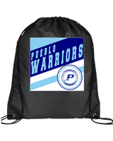 Pueblo Athletic Booster Baseball Square - Drawstring Bag