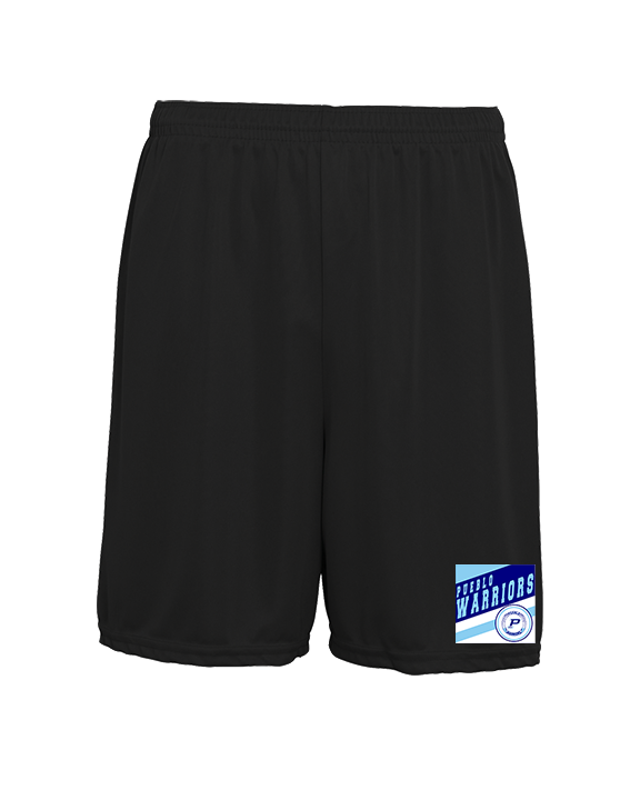 Pueblo Athletic Booster Baseball Square - Mens 7inch Training Shorts
