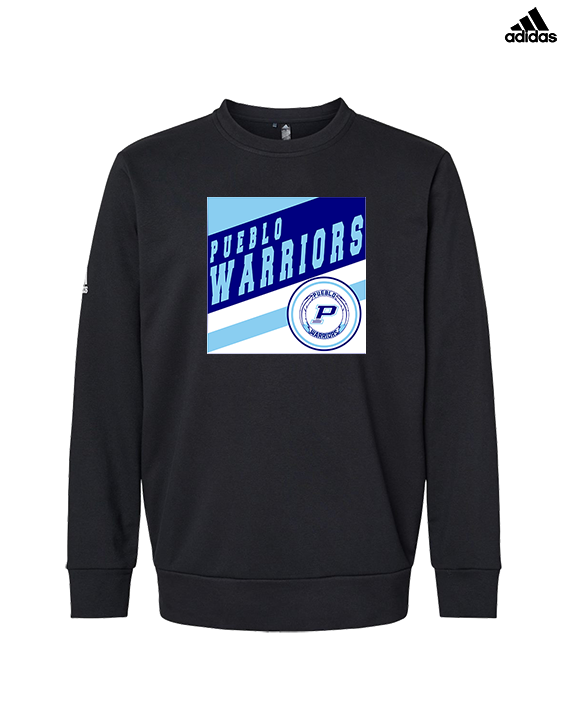 Pueblo Athletic Booster Baseball Square - Mens Adidas Crewneck