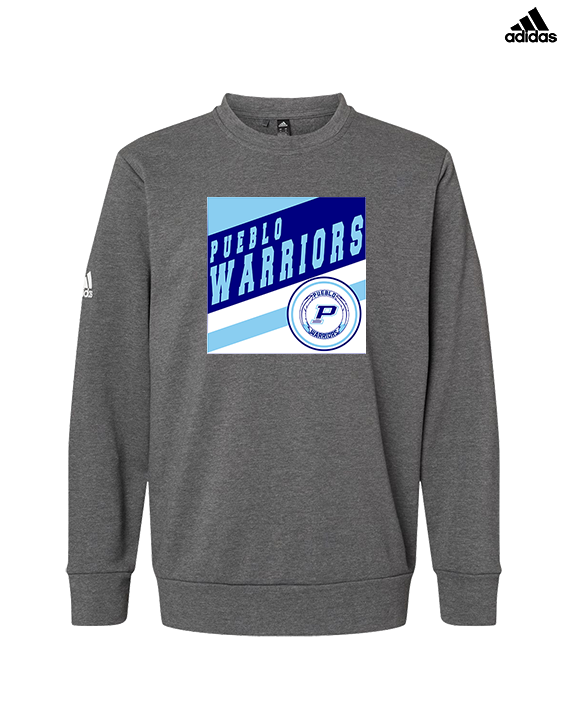 Pueblo Athletic Booster Baseball Square - Mens Adidas Crewneck