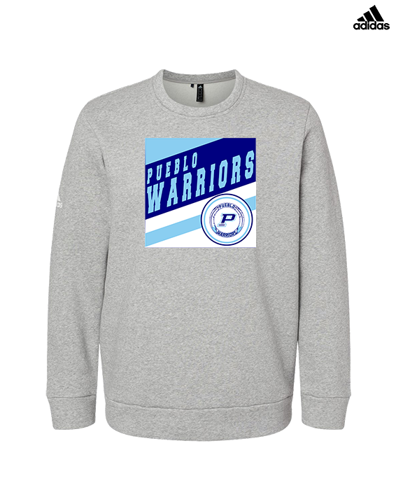 Pueblo Athletic Booster Baseball Square - Mens Adidas Crewneck