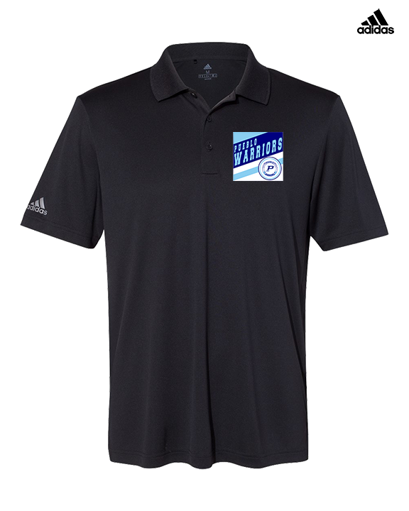 Pueblo Athletic Booster Baseball Square - Mens Adidas Polo