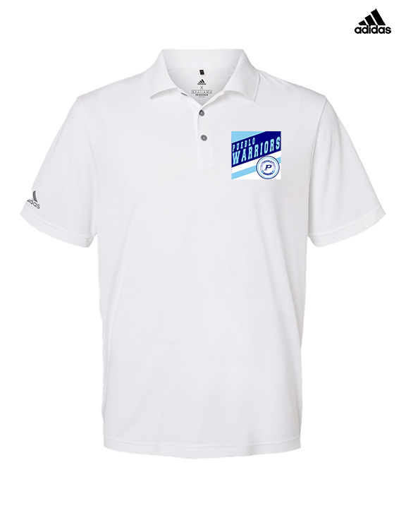 Pueblo Athletic Booster Baseball Square - Mens Adidas Polo