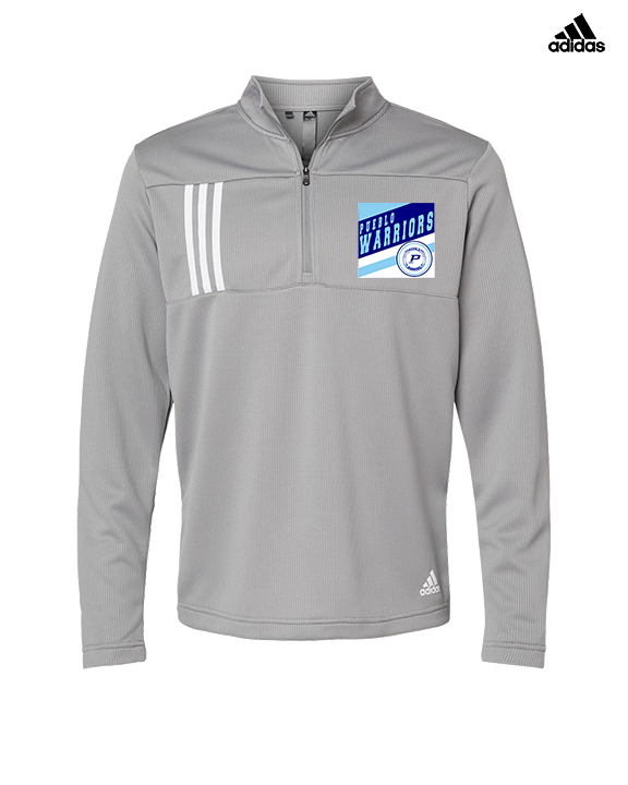Pueblo Athletic Booster Baseball Square - Mens Adidas Quarter Zip