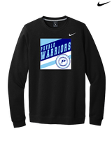 Pueblo Athletic Booster Baseball Square - Mens Nike Crewneck