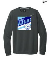 Pueblo Athletic Booster Baseball Square - Mens Nike Crewneck