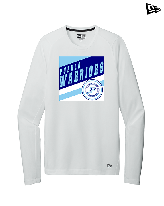 Pueblo Athletic Booster Baseball Square - New Era Performance Long Sleeve