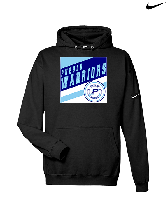 Pueblo Athletic Booster Baseball Square - Nike Club Fleece Hoodie