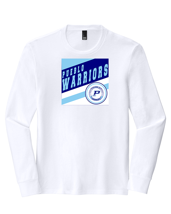 Pueblo Athletic Booster Baseball Square - Tri-Blend Long Sleeve