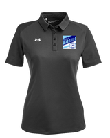 Pueblo Athletic Booster Baseball Square - Under Armour Ladies Tech Polo