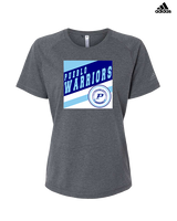 Pueblo Athletic Booster Baseball Square - Womens Adidas Performance Shirt