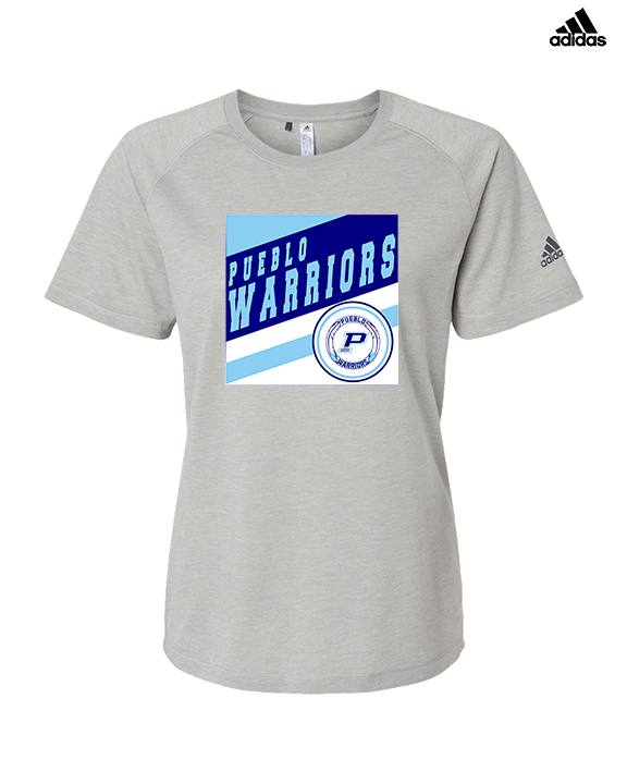 Pueblo Athletic Booster Baseball Square - Womens Adidas Performance Shirt