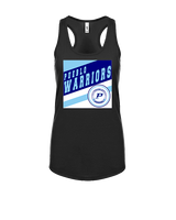 Pueblo Athletic Booster Baseball Square - Womens Tank Top