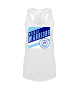 Pueblo Athletic Booster Baseball Square - Womens Tank Top