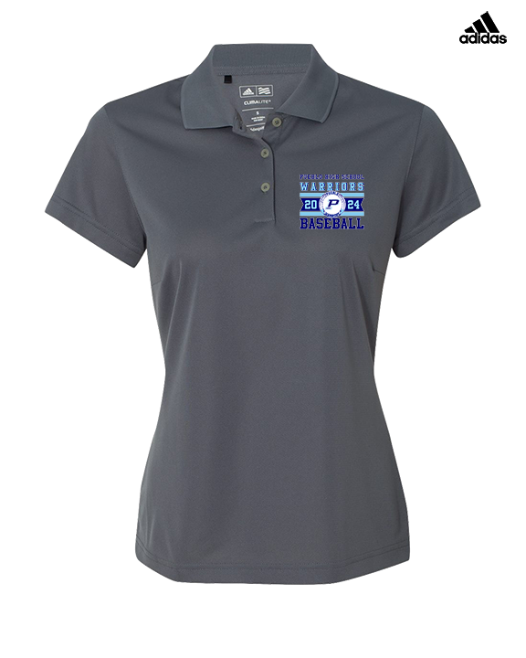 Pueblo Athletic Booster Baseball Stamp - Adidas Womens Polo